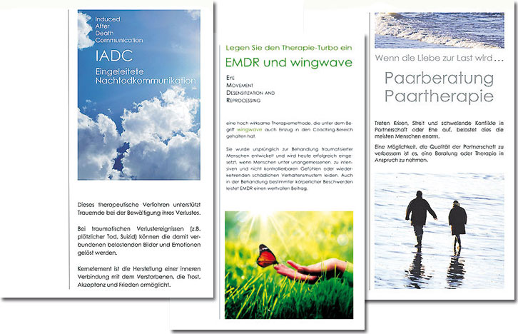 Psychotherapie, Coaching, Booklets